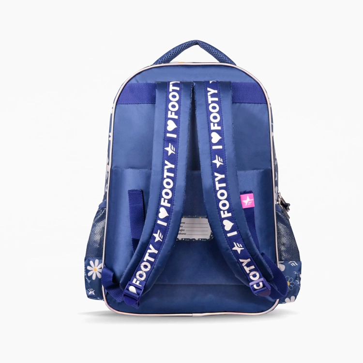 Mochila Escolar Footy 2026 Ohlala Azul 18" Art.F26393